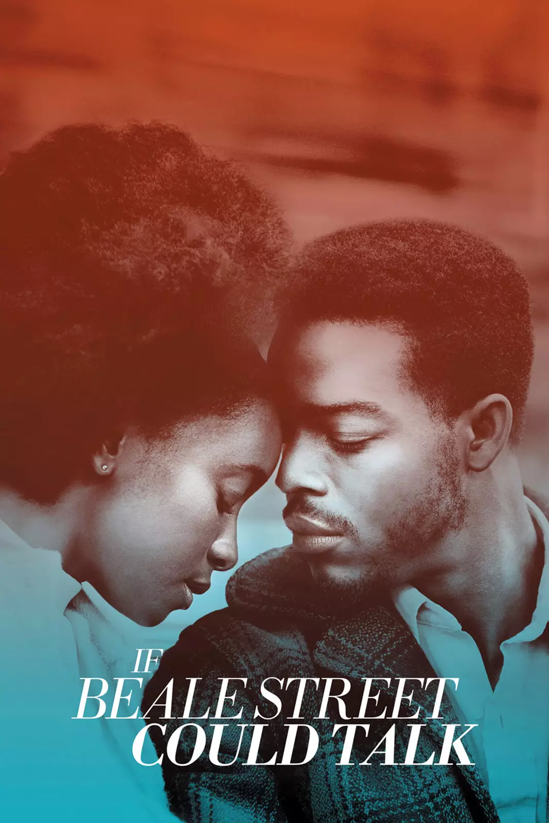 Theatrical Poster of the film "If Beale Street Could Talk" (2018) starring KiKi Layne and Stephan James.